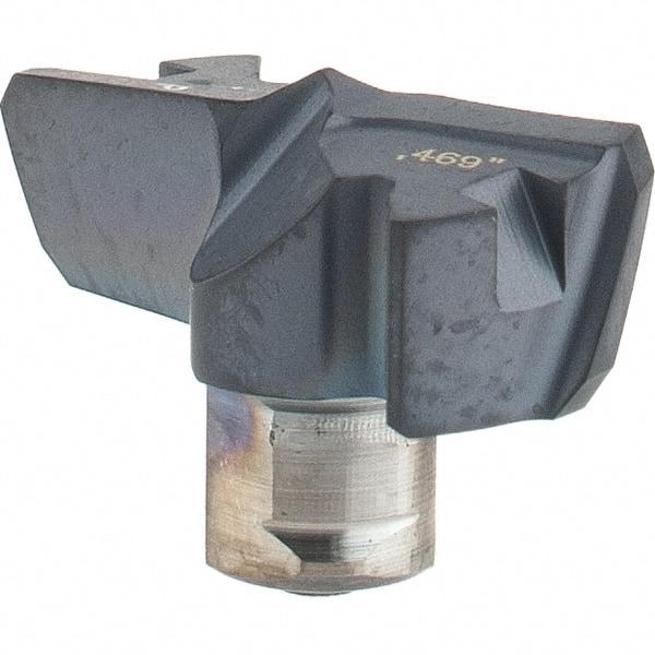 Iscar - Series FCP, 11.91mm Diam Grade IC908 Replaceable Drill Tip - Carbide, TiAlN/TiN Finish, 11 Seat Size - Apex Tool & Supply