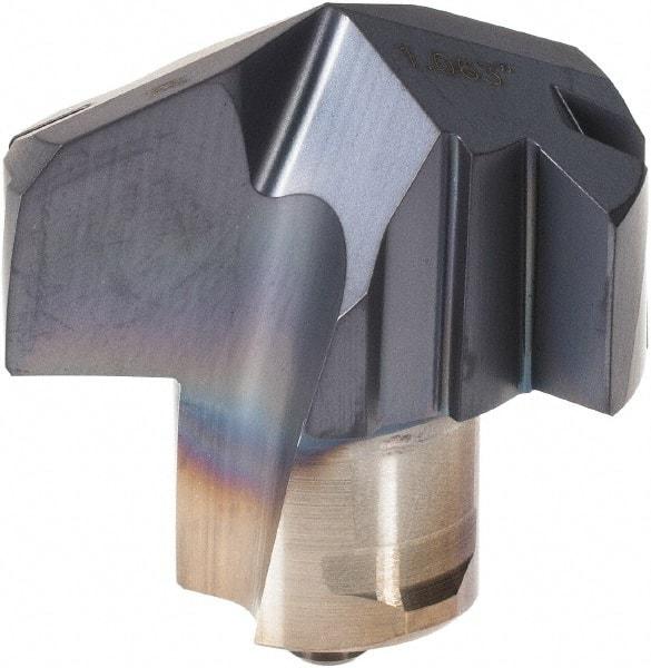 Iscar - Series ICK, 27mm Diam Grade IC908 Replaceable Drill Tip - Carbide, TiAlN/TiN Finish, 27 Seat Size - Apex Tool & Supply