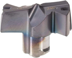 Iscar - Series FCP, 18.69mm Diam Grade IC908 Replaceable Drill Tip - Carbide, TiAlN/TiN Finish, 18 Seat Size - Apex Tool & Supply
