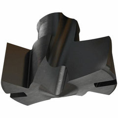 Iscar - Series FCP, 8.89mm Diam Grade IC908 Replaceable Drill Tip - Carbide, TiAlN/TiN Finish, 8 Seat Size - Apex Tool & Supply
