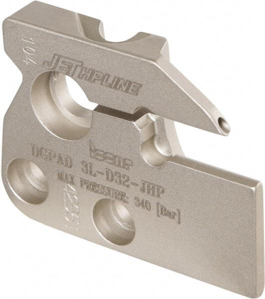 Iscar - 1.2992" Blade Height, 0.2835" Blade Width, 1.7913" OAL, Left Hand Cut, Single End Indexable Cut-Off Blade - DGPAD Blade, Do-Grip, JetHPLine, Modular Grip Series - Apex Tool & Supply