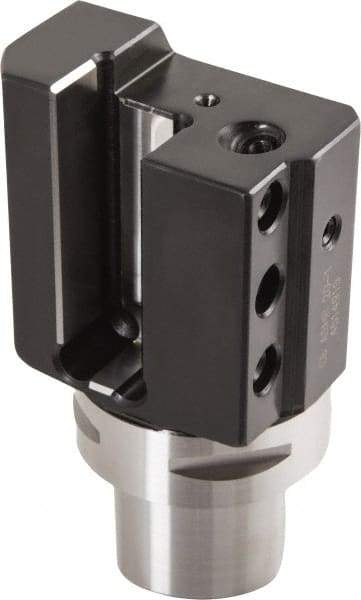 Iscar - 100mm Head Length, Modular Grooving Blade Holder Head - Left Hand Cut, System Size C6, Through Coolant, Series CAMFIX - Apex Tool & Supply