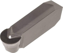 Iscar - 8040CBDGIDA Grade ID5, 8mm Cutting Width Diamond Tipped Grooving Insert - 4mm Max Depth of Cut, Neutral, 4mm Corner Radius, Uncoated - Apex Tool & Supply