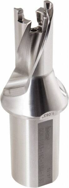 Iscar - 1-1/16" to 1.098" Diam, 1.5xD, 1.6" Max Depth, 1-1/2" Shank Diam, 5.98" OAL, Replaceable-Tip Drill - FCP, HCP-IQ, ICK, ICK-2M, ICM, ICP, iCP-2M Insert, 50100312 Toolholder, Series SumoCham - Apex Tool & Supply