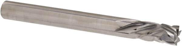 Iscar - 6mm Cutting Diam x 12mm Length of Cut, 6 Flute, Compression Spiral Router Bit - Uncoated, Right Hand Cut, Solid Carbide, 57mm OAL x 6mm Shank Diam, Square End - Apex Tool & Supply