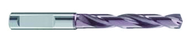 17.7mm Dia. - Carbide HP 5xD Drill-140° Point-Coolant-Firex-Notch Shank - Apex Tool & Supply