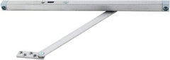 GLYNN-JOHNSON - 39" OAL x 23-3/4" Wide, 195 Lb Capacity, Stainless Steel Lid Stay - Center, 1/2" Mounting Hole Diam, 110° Max Opening, Satin Stainless Steel - Apex Tool & Supply