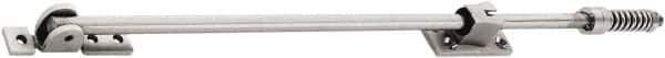 GLYNN-JOHNSON - 39" OAL x 23-5/16" Wide, 195 Lb Capacity, Stainless Steel Lid Stay - Center, 1/2" Mounting Hole Diam, 110° Max Opening, Aluminum Satin Stainless Steel - Apex Tool & Supply