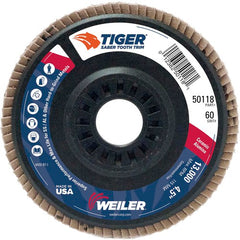 WEILER 4-1/2″ SABER TOOTH CERAMIC - Apex Tool & Supply