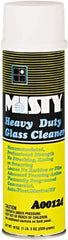 Misty - 20 oz Aerosol Can Citrus Glass Cleaner - Concentrated, Use on Glass - Apex Tool & Supply
