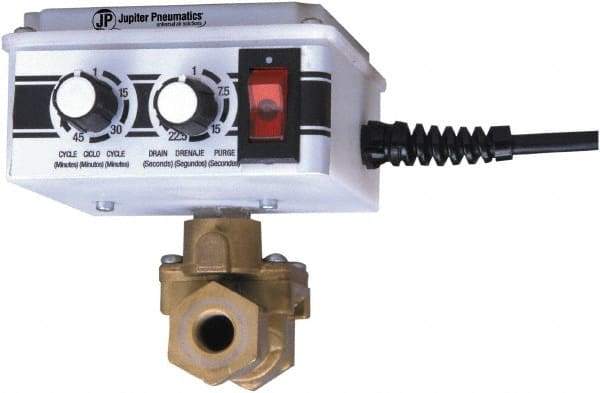 PRO-SOURCE - 1/4" Inlet, Electronic Condensate Drain Valve - 200 psi - Apex Tool & Supply