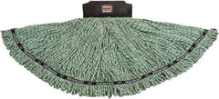 Rubbermaid - Black Head Band, Medium Microfiber Loop End Mop Head - Apex Tool & Supply