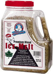 Bare Ground Solutions - 12 Lb Jug Calcium Chloride Granules - Effective to -20°F - Apex Tool & Supply
