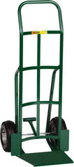 Little Giant - 800 Lb Capacity 47" OAH Hand Truck - 13-1/2 x 16" Base Plate, Continuous Handle, Steel, Pneumatic Wheels - Apex Tool & Supply