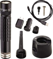 Mag-Lite - LED Bulb, Industrial/Tactical Flashlight - Black Aluminum Body, 1 Li-FeP04 Battery Included - Apex Tool & Supply