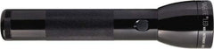 Mag-Lite - LED Bulb, Industrial/Tactical Flashlight - Black Aluminum Body, 2 D Alkaline Batteries Not Included - Apex Tool & Supply