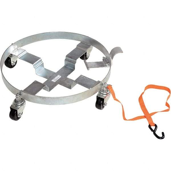Vestil - 900 Lb Load Capacity, Drum Dolly - Apex Tool & Supply