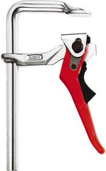 Bessey - 20" Capacity, 4-3/4" Throat Depth Steel (Profiled Rail) Bar Clamp - 1,200 Lb Clamping Pressure, 24-3/4" OAL - Apex Tool & Supply