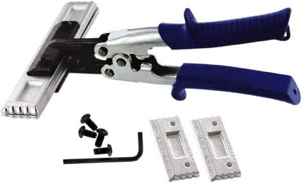 Midwest Snips - 10" OAL Hand Seamer for HVAC - 1" Jaw Width, 2" Jaw Depth - Apex Tool & Supply