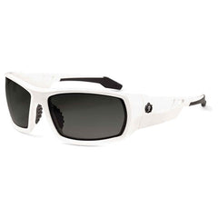 Odin Smoke Lens White Safety Glasses - Apex Tool & Supply