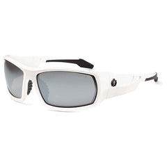 Odin Silver Mirror Lens White Safety Glasses - Apex Tool & Supply