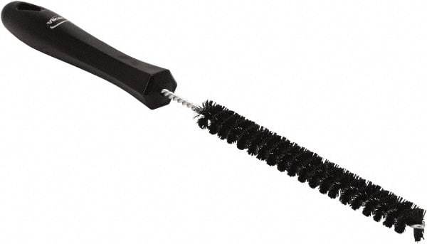 Vikan - 0.6" Diam Polyester Tube Brush - 12.2031" OAL, 6-1/2" Head Length, Polypropylene Handle - Apex Tool & Supply