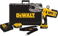 DeWALT - 6 Ton Electric Crimper - Includes DCE350, (2) DCB204, DCE115, Shoulder Strap, Kit Box - Apex Tool & Supply