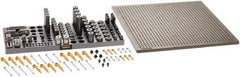 Renishaw - M6, CMM Clamping Kit - Use with CMM Fixtures, Includes 110Pc. Component Set, 450x450mm Plate - Apex Tool & Supply