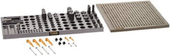 Renishaw - M6, CMM Clamping Kit - Use with CMM Fixtures, Includes 44Pc. Component Set, 300x300mm Plate - Apex Tool & Supply