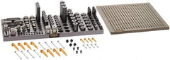 Renishaw - M6, CMM Magnetic & Clamping Kit - Use with CMM Fixtures, Includes 112Pc. Component Set, 300x300mm Plate - Apex Tool & Supply