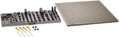 Renishaw - M6, CMM Magnetic & Clamping Kit - Use with CMM Fixtures, Includes 49Pc. Component Set, 450x450mm Plate - Apex Tool & Supply