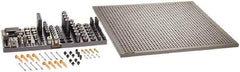 Renishaw - M8, CMM Magnetic & Clamping Kit - Use with CMM Fixtures, Includes 114Pc. Component Set, 600x600mm Plate - Apex Tool & Supply