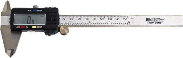 Johnson Level & Tool - 0 to 6" Range 0.01mm Resolution, Electronic Caliper - Apex Tool & Supply