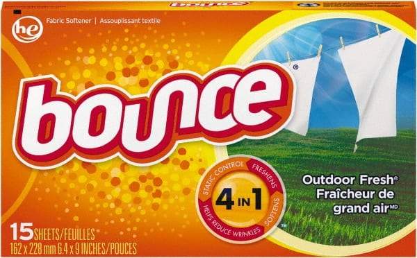 Bounce - 360 Sheet Box Fabric Softener Sheets - Outdoor Fresh Scent - Apex Tool & Supply