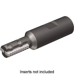Kennametal - 16mm Cut Diam, 28mm Max Hole Depth, 20mm Shank Diam, Indexable Thread Mill - Insert Style TM24, 24mm Insert Size, 2 Inserts, Toolholder Style TM24, 83mm OAL - Apex Tool & Supply