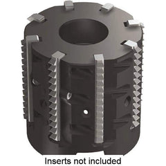 Kennametal - 1.538" Cut Diam, 1.26" Max Depth of Cut, 1/2" Arbor Hole Diam, Indexable Thread Mill - Insert Style TM25, 25mm Insert Size, 5 Inserts, Toolholder Style TMST25, 1.26" OAL - Apex Tool & Supply