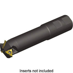 Kennametal - 0.91" Cut Diam, 2.96" Max Depth of Cut, 1" Shank Diam, Indexable Thread Mill - Insert Style KTM11, 11mm Insert Size, 2 Inserts, Toolholder Style KTMD, 5.38" OAL - Apex Tool & Supply