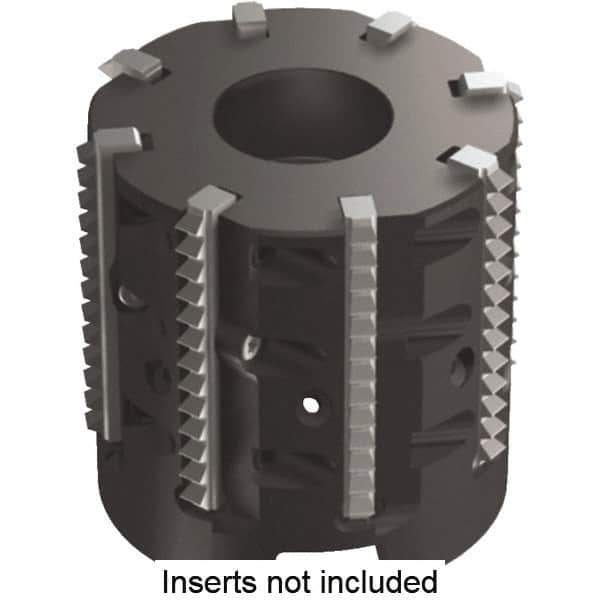 Kennametal - 1.93" Cut Diam, 1.97" Max Depth of Cut, 3/4" Arbor Hole Diam, Indexable Thread Mill - Insert Style TMT40, 40mm Insert Size, 7 Inserts, Toolholder Style TMST40, 1.97" OAL - Apex Tool & Supply