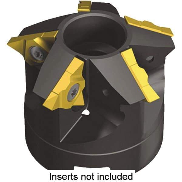 Kennametal - 41mm Cut Diam, 40mm Max Hole Depth, 16mm Arbor Hole Diam, Indexable Thread Mill - Insert Style KTM16, 16mm Insert Size, 4 Inserts, Toolholder Style KTMD, 40mm OAL - Apex Tool & Supply