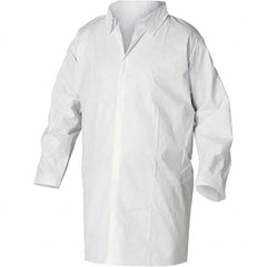 KleenGuard - Pack of (30) Size M White Lab Coat - Apex Tool & Supply