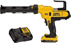 DeWALT - 10 oz Half Barrel Battery Caulk/Adhesive Applicator - Use with 9 to 10 oz Adhesive Cartridges - Apex Tool & Supply
