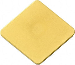 Kyocera - CNM323 Grade KBN900 CBN Turning Insert - TiN Finish, 80° Diamond, 3/8" Inscr Circle, 1/8" Thick, 3/64" Corner Radius - Apex Tool & Supply