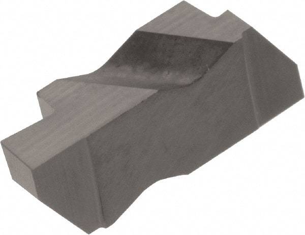 Kyocera - 3062KCG Grade A65, 1/16" Cutting Width Ceramic Grooving Insert - 3/32" Max Depth of Cut, Right Hand, 0.008" Corner Radius, Al2O3/TiC3 Finish - Apex Tool & Supply