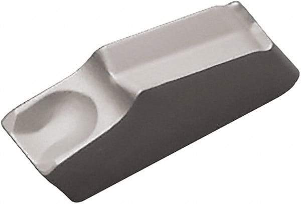 Kyocera - TK S CR9025 Grade, 0.0945" Cutting Width, Carbide Cutoff Insert - Neutral Lead Angle, 0.0079" Cnr Rad, TiCN/TiN Coated - Apex Tool & Supply
