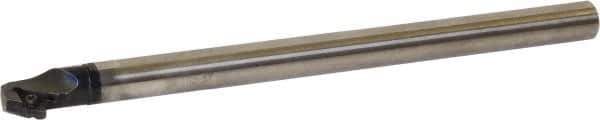 Kyocera - 20mm Min Bore Diam, 220mm OAL, 16mm Shank Diam, S-SDQC-A Indexable Boring Bar - 20mm Max Bore Depth, DCGT 215.., DCGW 215.., DCMT 215.., DCMW 215.. Insert, Screw Holding Method - Apex Tool & Supply