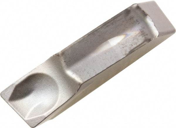 Kyocera - TK S PR930 Grade, 0.0866" Cutting Width, Carbide Cutoff Insert - 8° Right Hand Lead Angle, 0.0079" Cnr Rad, TiCN Coated - Apex Tool & Supply