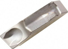 Kyocera - TK S PR930 Grade, 0.0866" Cutting Width, Carbide Cutoff Insert - 8° Right Hand Lead Angle, 0.0079" Cnr Rad, TiCN Coated - Apex Tool & Supply