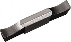 Kyocera - 8030GDG GS Grade PR1535, 8mm Cutting Width Carbide Grooving Insert - Neutral, 0.4mm Corner Radius, Megacoat Nano Finish - Apex Tool & Supply