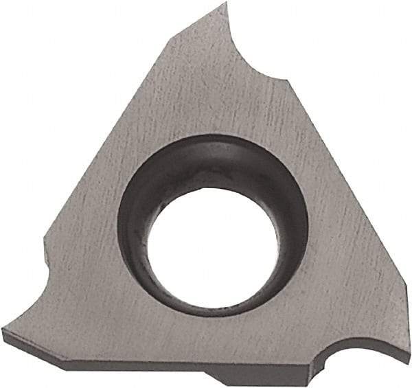 Kyocera - 32TGF Grade TC40, 2mm Cutting Width Cermet Grooving Insert - 2.5mm Max Depth of Cut, Right Hand, 0.1mm Corner Radius, TiC/TiN Finish - Apex Tool & Supply