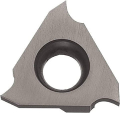 Kyocera - 32TGF Grade TC40, 2mm Cutting Width Cermet Grooving Insert - 2.5mm Max Depth of Cut, Right Hand, 0.1mm Corner Radius, TiC/TiN Finish - Apex Tool & Supply